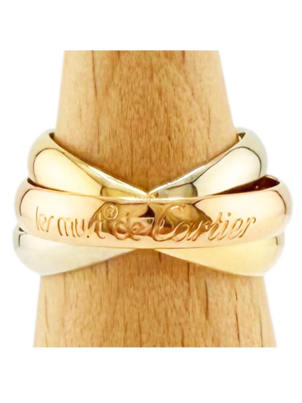 Cartier Trinity Ring 18k Yellow Gold